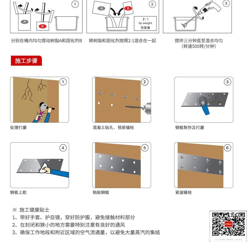 包钢嘉黎粘钢加固施工过程